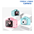 Mini camera infantil para fotos e videos