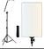 Luminaria Ring Light Profissional grande 24pol 46cm tripe 2m luz branco