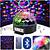 Globo De Luz com caixa de som Led Giratorio Festa Balada Mp3 Usb Bluetooth